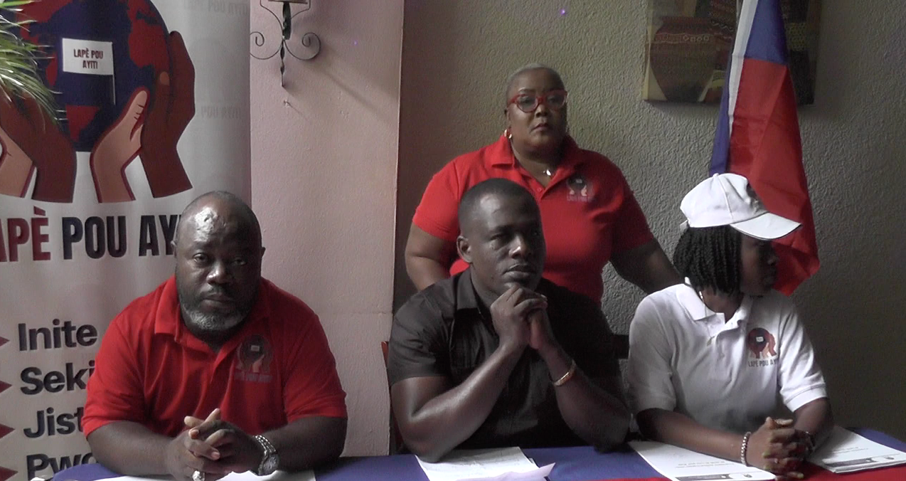 LAPÈ POU AYITI exige le départ du CPT après le 7 février